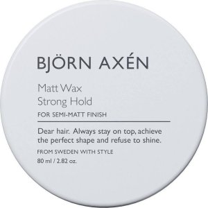 BJORN AXEN_Matt Wax Strong Hold wosk do włosów 80ml 1