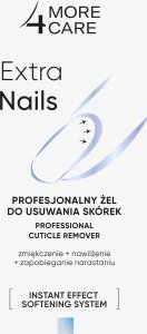 MORE4CARE_Extra Nails profesjonalny żel do usuwania skórek 10ml 1