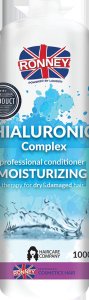 RONNEY_Hialuronic Complex Professional Conditioner Moistruizing Therpay For Dry &amp; Damages Hair odżywka do włosów suchych i zniszczonych z kwasem hialuronowym 1000ml 1