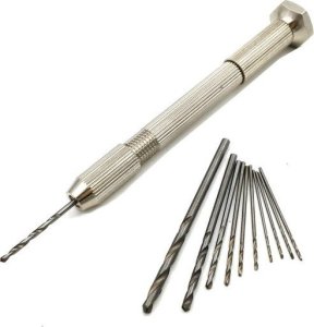 Wiertło Uchwyt wiertła Hand Drill , zestaw 10 wierteł 1