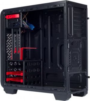 Obudowa Spire Dark Knight (X2-T1612B/W-2U3-2BL) 8