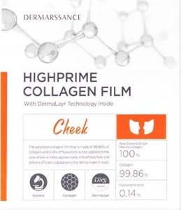 DERMARSSANCE_Highprime Collagen Film płatki na policzki Cheek 5szt. 1