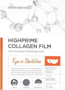 DERMARSSANCE_Highprime Collagen Film płatki pod oczy lub bruzdy nosowe 5szt. 1