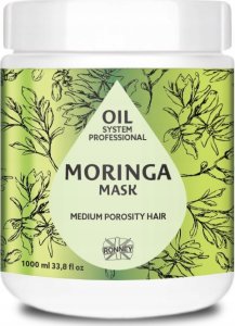 RONNEY_Professional Oil System Medium Prosity Hair maska do włosów średnioporowatych Moringa 1000ml 1