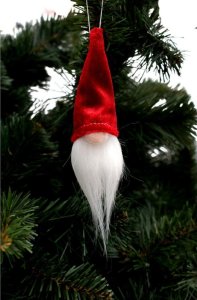 Dekoracja świąteczna Home Styling Collection mikołaj 5