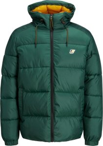 Kurtka męska Jack & Jones Jack & Jones męska kurtka JORSLOPE PUFFER JACKET 12215147 TREKKING GREEN XL 1