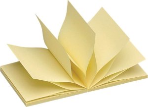 Stickn Z-notes Q-line Stick'N żółty 76x76mm 100blade 12stk/pak 2