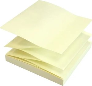 Stickn Z-notes Q-line Stick'N żółty 76x76mm 100blade 12stk/pak 3