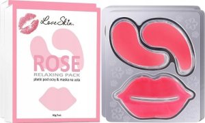 LOVE SKIN_Rose Relaxing Pack maseczka na usta + platki pod oczy 5szt. 1