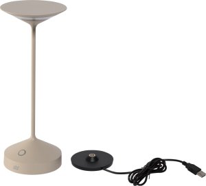 Lampa stołowa AB ab+ by Abert Tempo portable Table Lamp sand 3