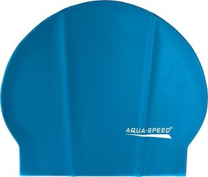 Aqua-Speed Czepek pływacki Soft Latex niebieski 1