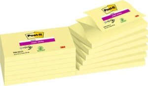 Post-It 3M Karteczki samoprzylepne POST-IT Super Sticky Z-Notes do podajnika, 76x127mm, 12x90 kart., żółty 5