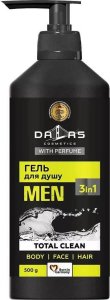 DALAS_Żel pod prysznic Men 3w1 500ml 1