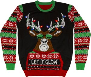 Clarins Sweater LED Christmas Nordic Home, multi 1