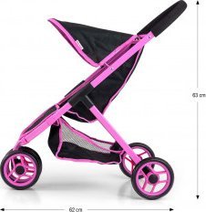 Milly Mally Wózek dla lalek Susie Prestige Black 5