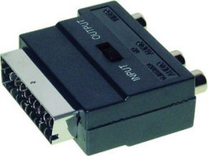 Adapter AV Adapter Scart, przełącznik Wejście/wyjście 1