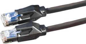 Dätwyler DÄTWYLER S/FTP Kabel krosowy kat. 6 (klasa E), CU 7702 flex LS0H, Hirose TM21, czarny, 10 m 5