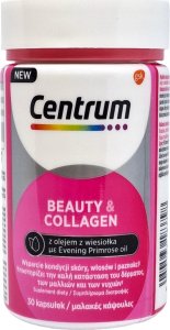 CENTRUM_Beauty &amp; Collagen wsparcie kondycji skóry, włosów i paznokci 30 kapsułek 2