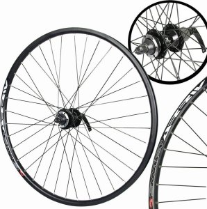 Koło tył MTB 27.5" Joystar MT21R, czarne, pod tarcze 6 śrub, QR 1