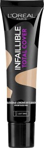 L’Oreal Paris L'Oreal Paris, Infaillible Total Cover, Long Wearing, Cream Foundation, 9, Light Sand, 35 g For Women 1