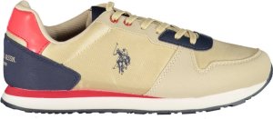 U.S. Polo Assn US POLO ASSN. BEŻOWE BUTY SPORTOWE DLA DZIECI 30 1