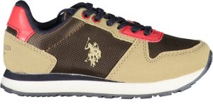 U.S. Polo Assn US POLO ASSN. BRĄZOWE BUTY SPORTOWE DZIECIĘCE 36 1