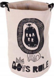 Storage Solutions Worek na zabawki lub ubrania do prania SAFARI, tkanina, Ø 30 cm 3