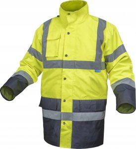 Högert Technik Kurtka Zimowa Robocza Długa Parka 3W1 Żółta Ostrzegawcza - Xxl Hogert Hogert Technik Ht5K240 Xxl 5902801210631 1