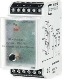 Metz Connect GmbH Trójfazowy przekaźnik monitorujący METZ CONNECT DUW-C12 1