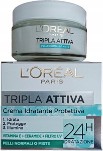 L’Oreal Paris L'Oreal Paris, Triple Active, Moisturizing, Day, Cream, For Face, 50 ml For Women 1