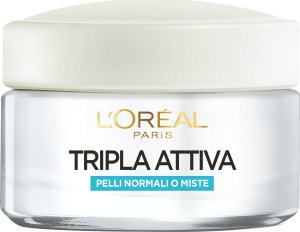 L’Oreal Paris Tripla Attiva Ochronny krem ​​nawilżający dla cery mieszanej i normalnej 50ml 1