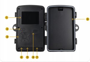 Kamera leÅna fotopuÅapka 801 11