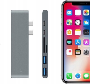 HUB USB Rozdzielacz HUB USB DLA MacBOOK AJH-712 8