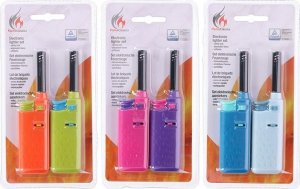 BBQ - Zapalniczka gazowa do grilla / kuchni 14 cm 2 szt. (niebieski / błękitny) 4