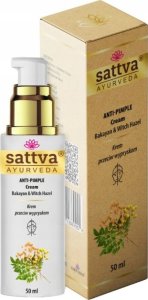 SATTVA_Anti Acne &amp; Pimple Cream rem do twarzy przeciw wypryskom 50ml 1