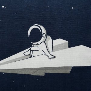 Atmosphera Poduszka dekoracyjna dziecięca SPACE, 40 x 40 cm 2