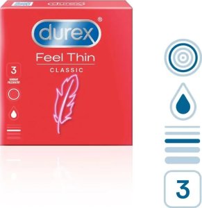 DUREX_Feel Thin Classic prezerwatywy lateksowe 3szt. 8