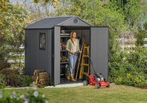 Curver KETER DOMEK NARZĘDZIOWY/OGRODOWY DARWIN 6x8 ZIELONY 190 x 244 x 221cm 3