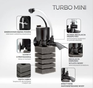 Aquael AQUAEL Filtr TURBO- Mini 8