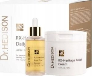 DR.HEDISON_SET RX-Heritage serum zmniejszające widoczność porów 50ml + krem regenerujący 220ml 1