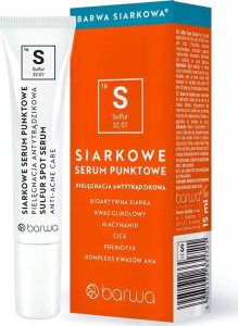 BARWA_Siarkowe serum punktowe antytrądzikowe 15ml 1