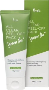 PRRETI_All Clear kremowa maska peel-off Green Tea 100g 1