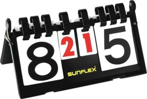 Tablica wyników do tenisa stołowego Sunflex Scorer 21 pkt., 5 setów 24061 1