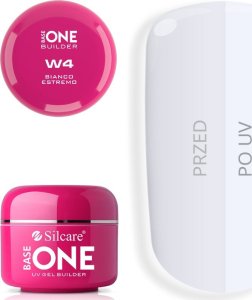 SILCARE_Base One UV Gel Builder żel budujący do paznokci Bianco Estremo 15g 1