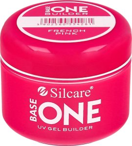 SILCARE_Base One UV Gel Builder żel budujący do paznokci French Pink 30g 1