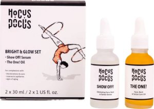 HOCUS POCUS_SET Bright&amp;Glow Show Off! serum do twarzy 30ml + The One! olejek pielęgnujący 30ml 1