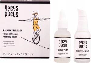 HOCUS POCUS_SET Balance Remedy Cream krem łagodzący 30ml + Show Off! serum 30ml 1