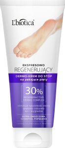 L'BIOTICA_Ekspresowo regenerujący dermo-krem do stóp na pękające pięty 100ml 1