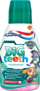 AQUAFRESH_Big Teeth Moutwash płyn do płukania jamy ustnej dla dzieci Mint 300ml 1