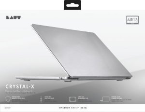 PICOM LAUT Slim Crystal-X - obudowa ochronna do Macbook  Air 13" M2 2022/M3 2024 (crystal) 2